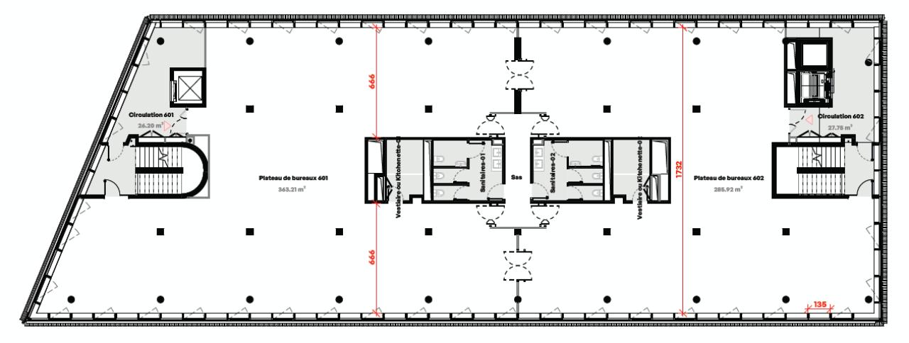 Bureau Toulouse 3890m² Location bureau Toulouse Haute-Garonne OLBUR2317787 6